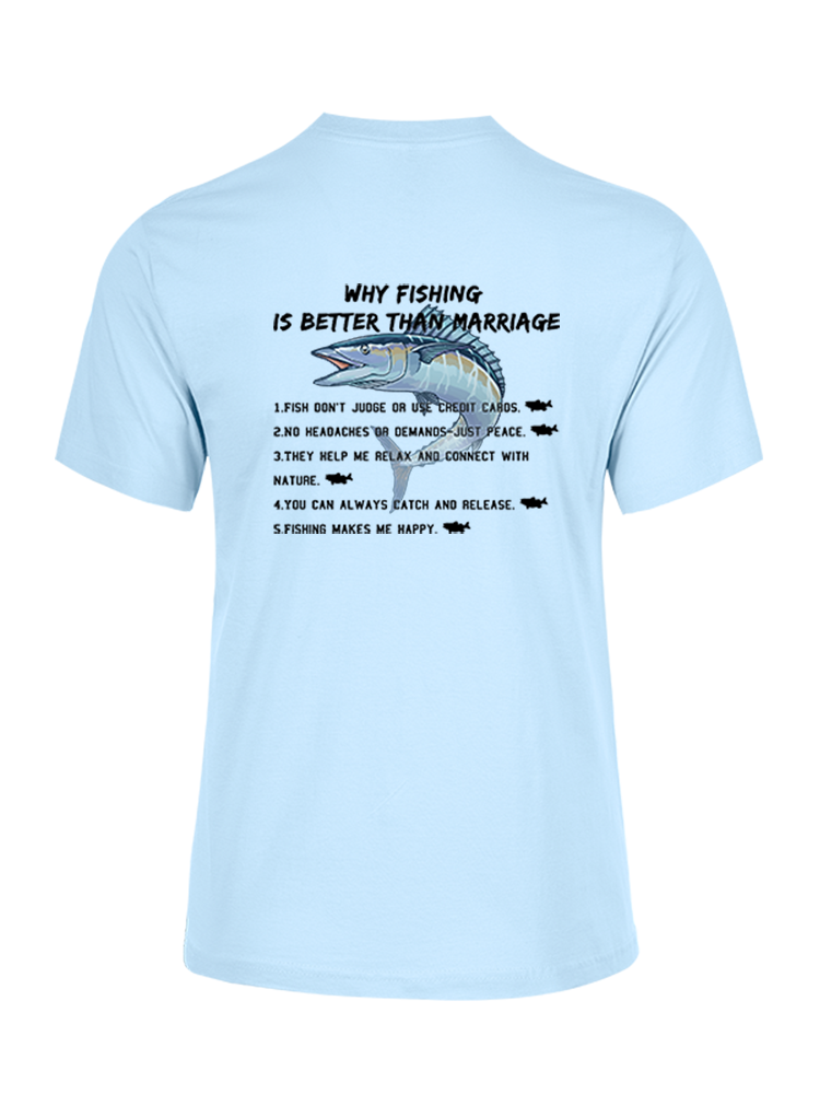 The Angler's Truth Unisex Cotton Tee