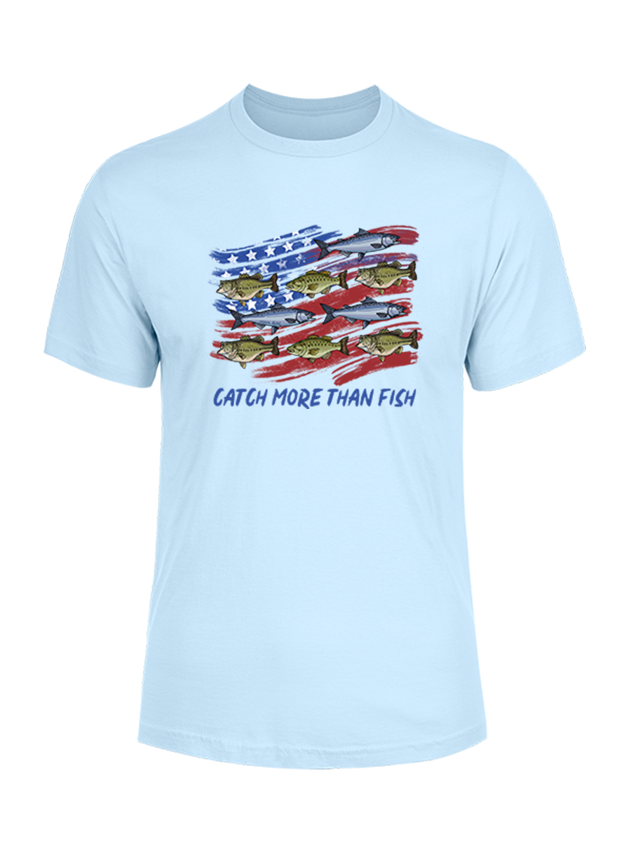 Patriotic Waters Unleashed Unisex Cotton Tee
