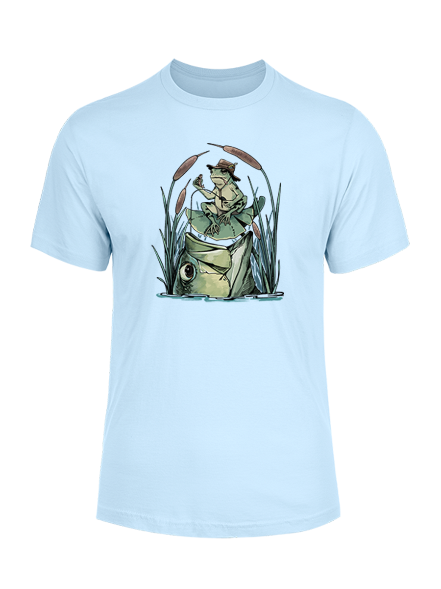 There's Always a Bigger Fish Unisex Cotton Tee