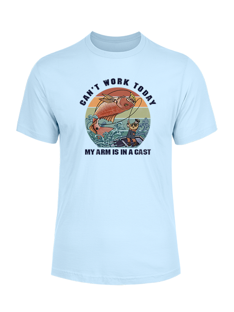 Hooked on a Day Off Unisex Cotton Tee