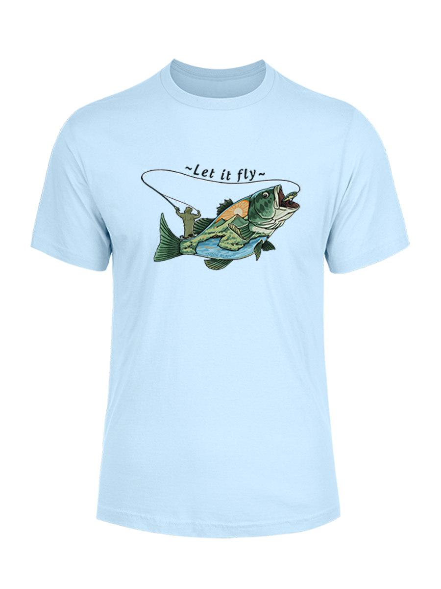 Let It Fly to Freedom Unisex Cotton Tee