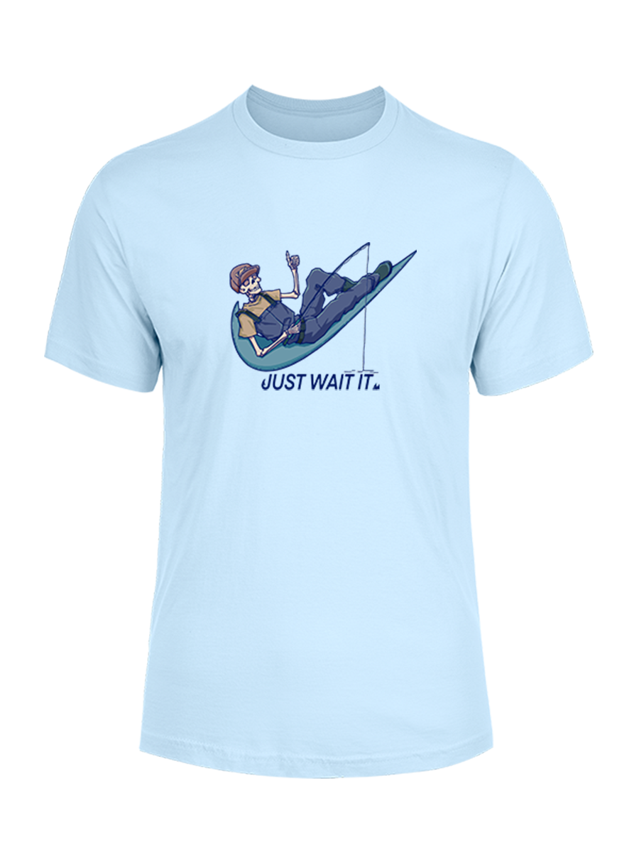 Just Wait It Unisex Cotton Tee
