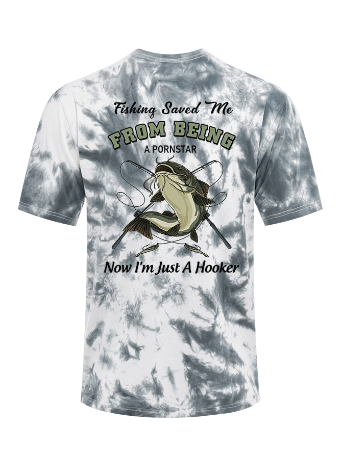 Catfish Back to Joy Tie Dye Tee