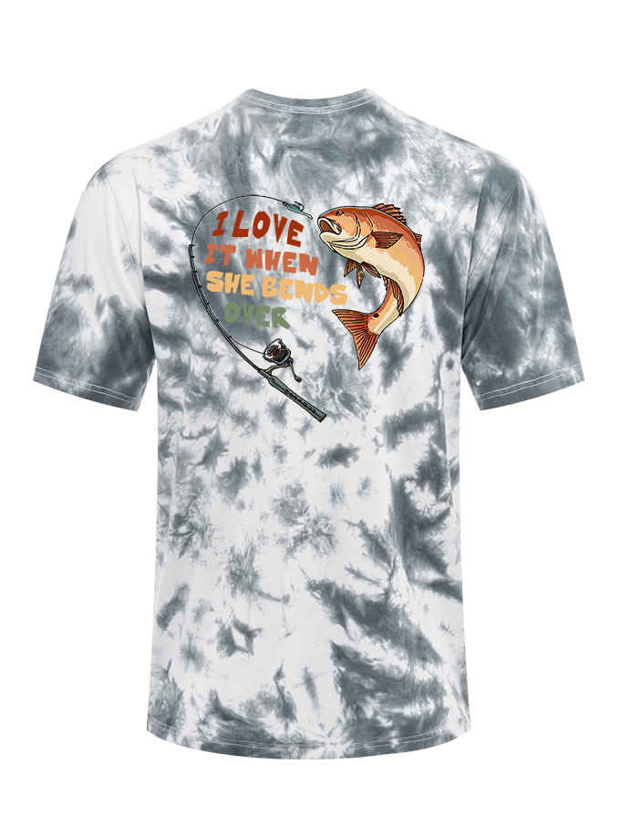 Redfish Rhythm Bend to Love Tie Dye Tee