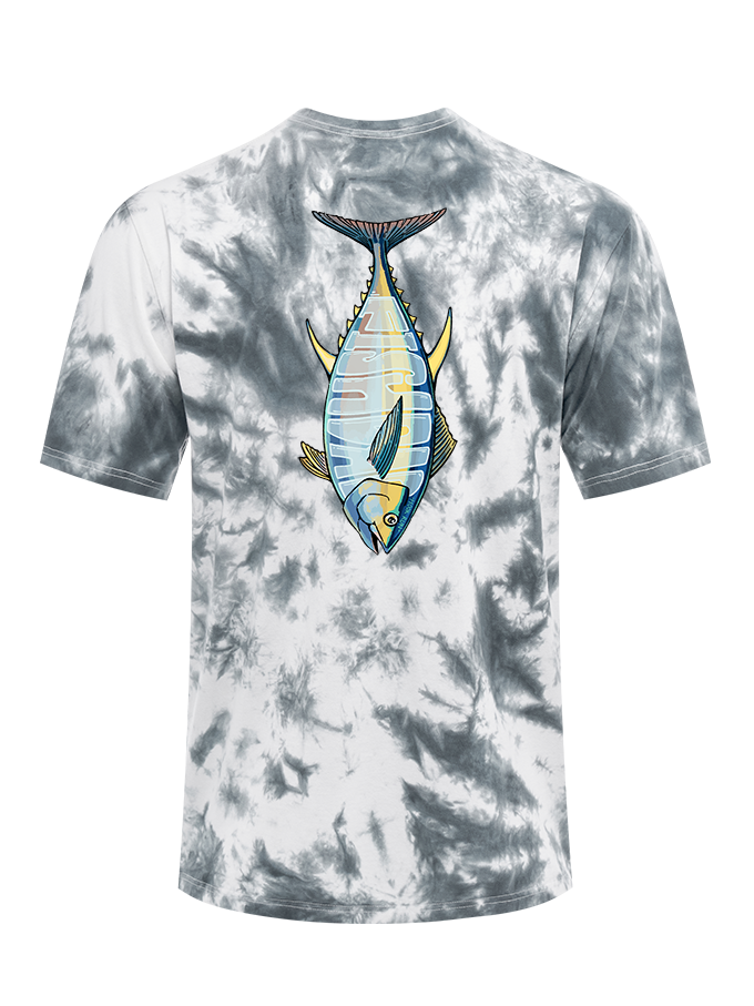 Dad's Fishing Legacy Tie Dye Tee