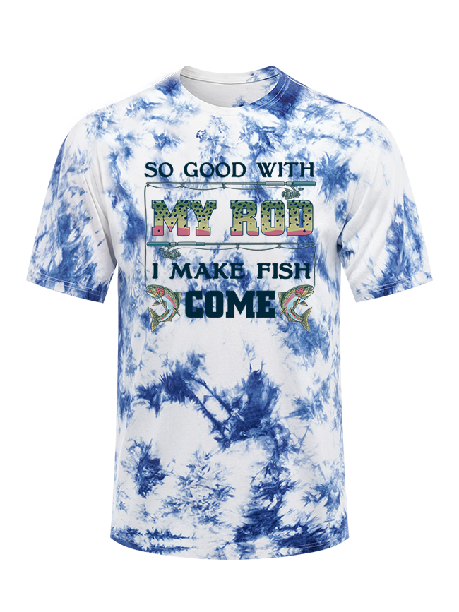 Reel Mastery and Trout Tie Dye Tee