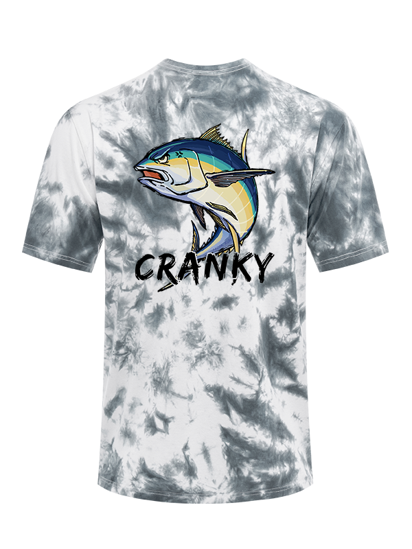 Ocean's Feisty Cranky Tuna Tie Dye Tee
