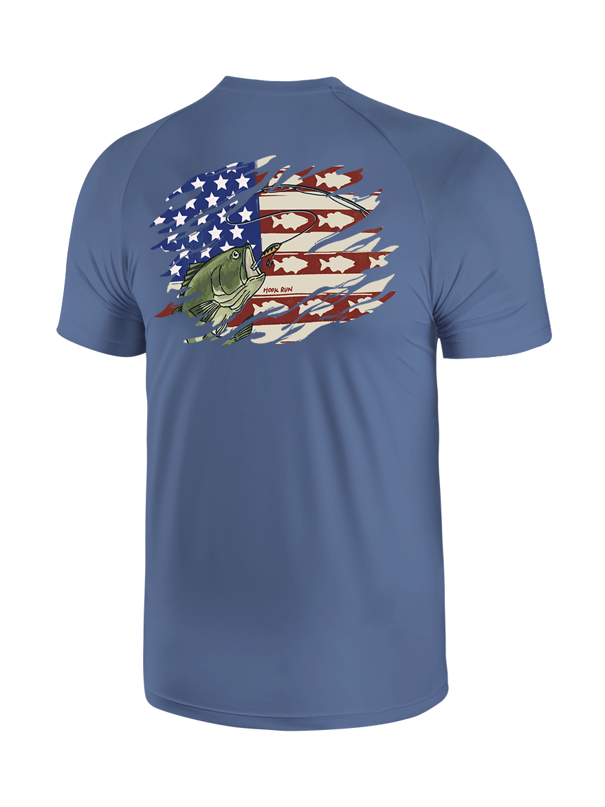 Patriot Bass Angler UPF Tee