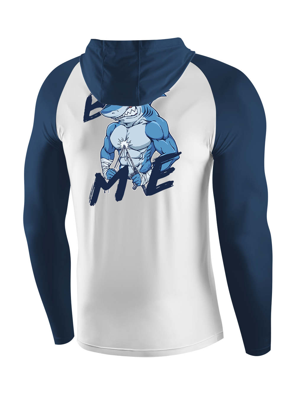 Rebel Shark Bite Me UPF Hoodie