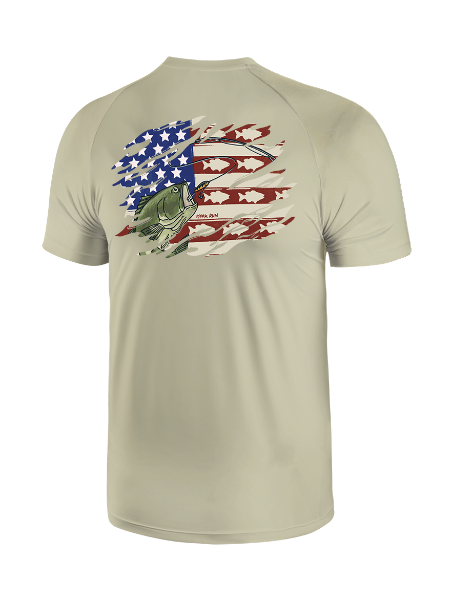 Patriot Bass Angler UPF Tee