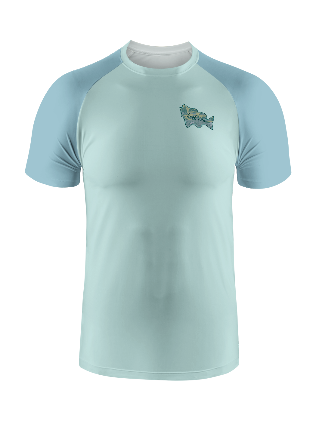 Clear Lake Bass Lures Vibrant Fishing Tee