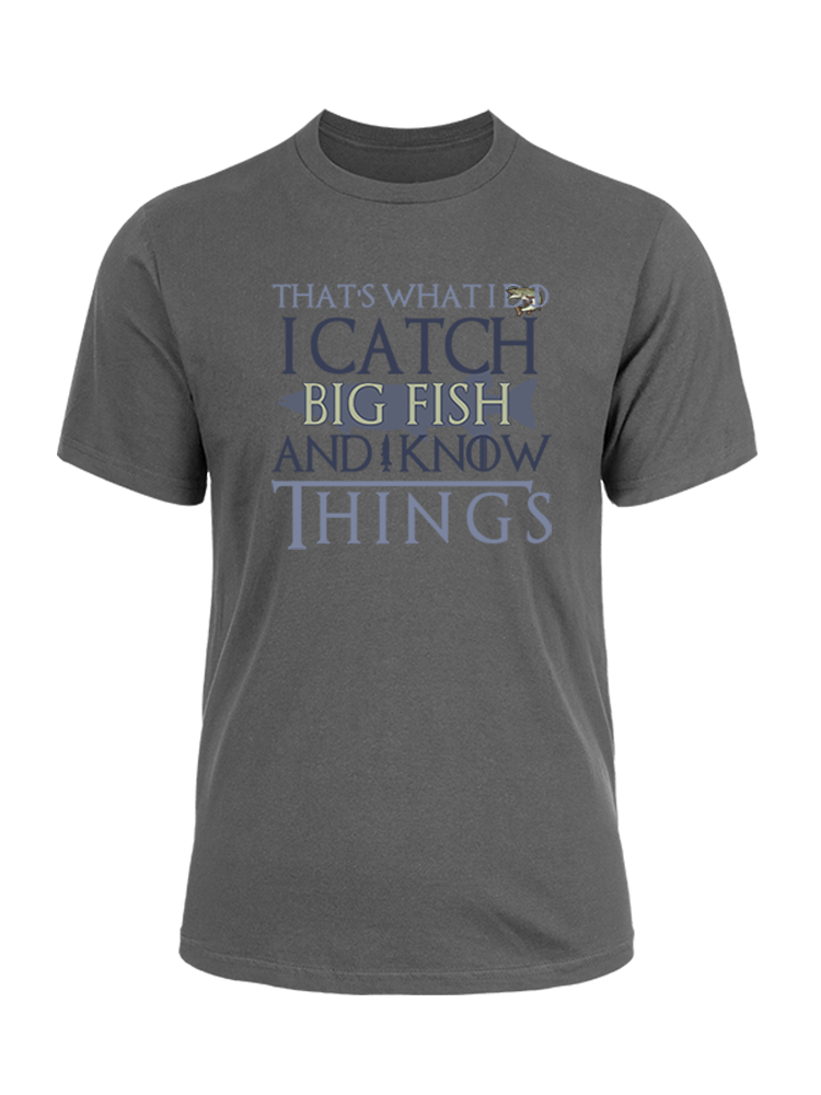 Big Catch Wisdom Unisex Cotton Tee
