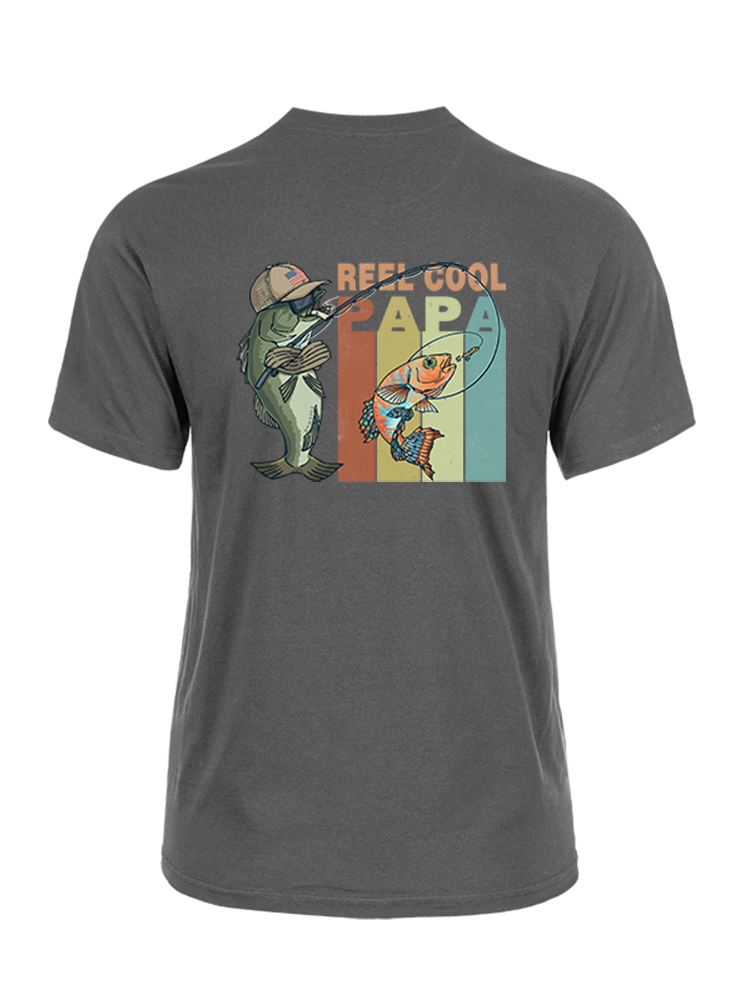 Reel Cool Papa Unisex Cotton Tee
