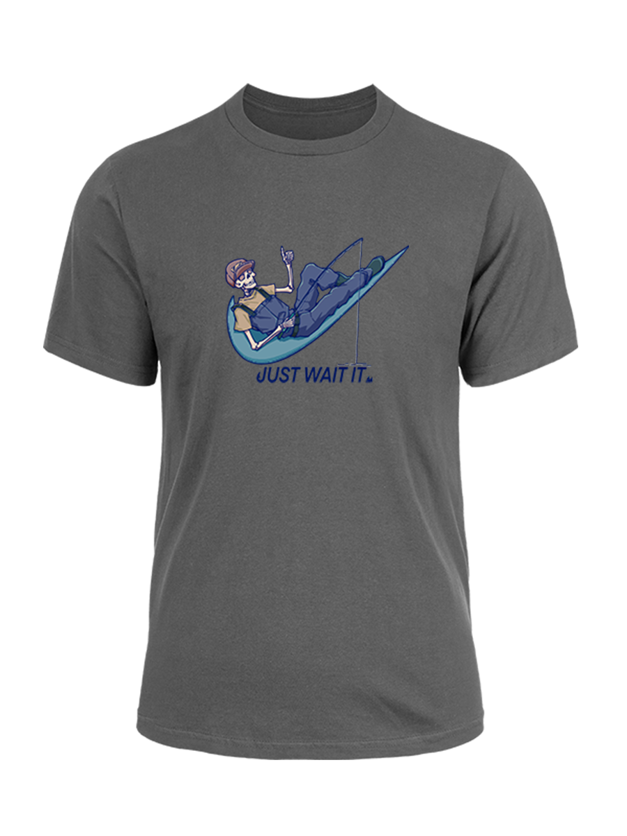 Just Wait It Unisex Cotton Tee