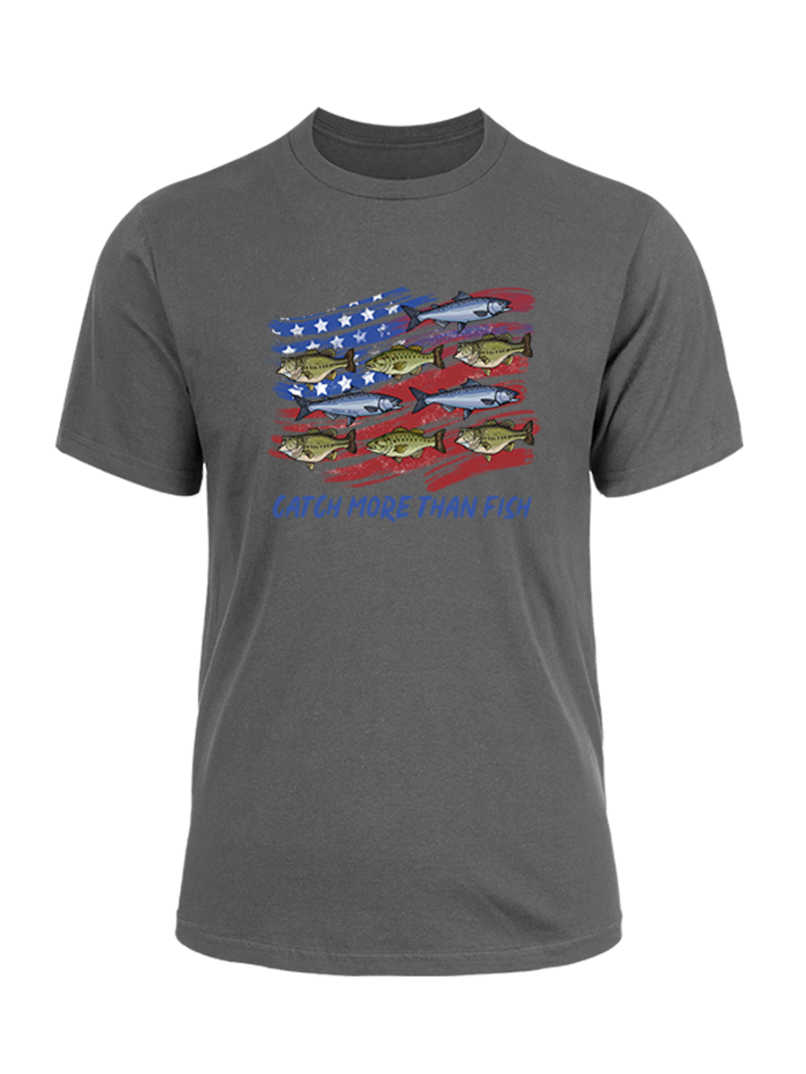 Patriotic Waters Unleashed Unisex Cotton Tee
