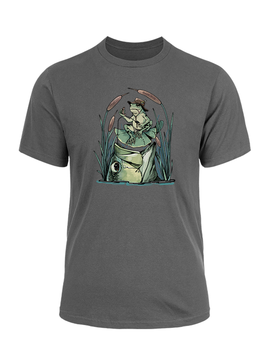 There's Always a Bigger Fish Unisex Cotton Tee