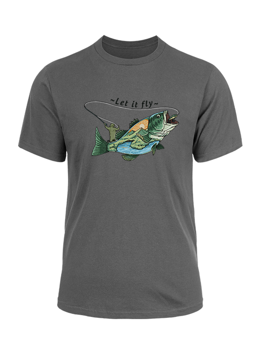 Let It Fly to Freedom Unisex Cotton Tee
