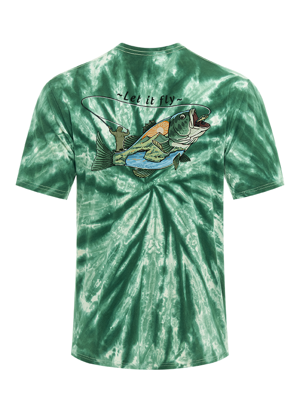 Let It Fly to Freedom Tie Dye Tee