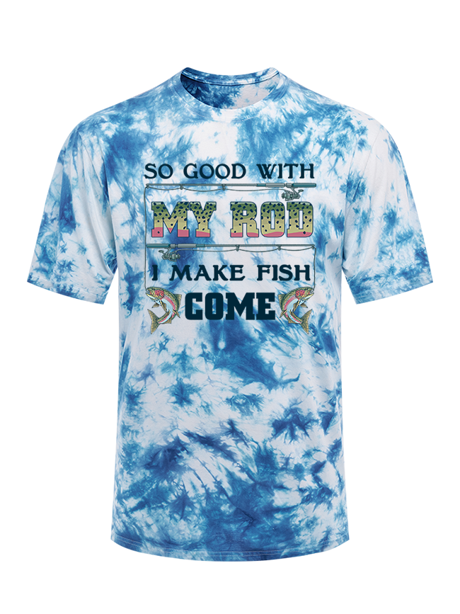 Reel Mastery and Trout Tie Dye Tee
