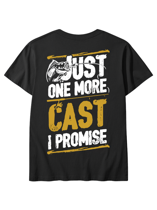 Just One More Cast Fishing Unisex Classic Cotton Tee