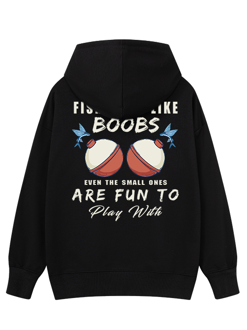 Fishing is Like Boobs Classic Hoodie