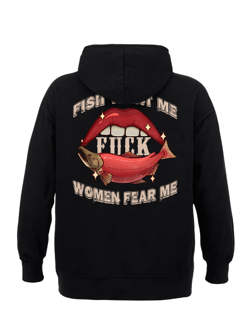 Fish Want Me Women Fear Me Classic Hoodie