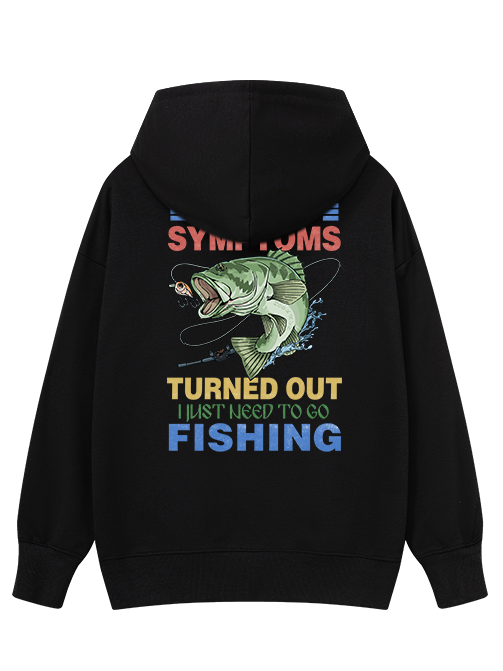 Fishing Is the Cure Classic Hoodie