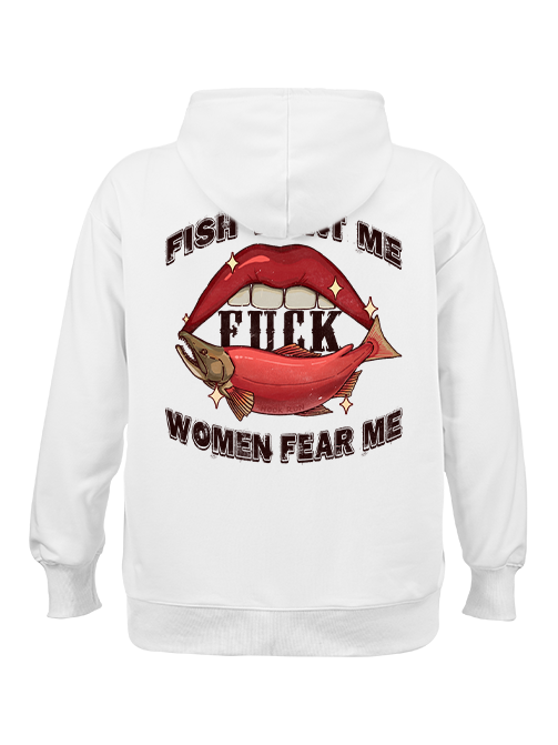 Fish Want Me Women Fear Me Classic Hoodie