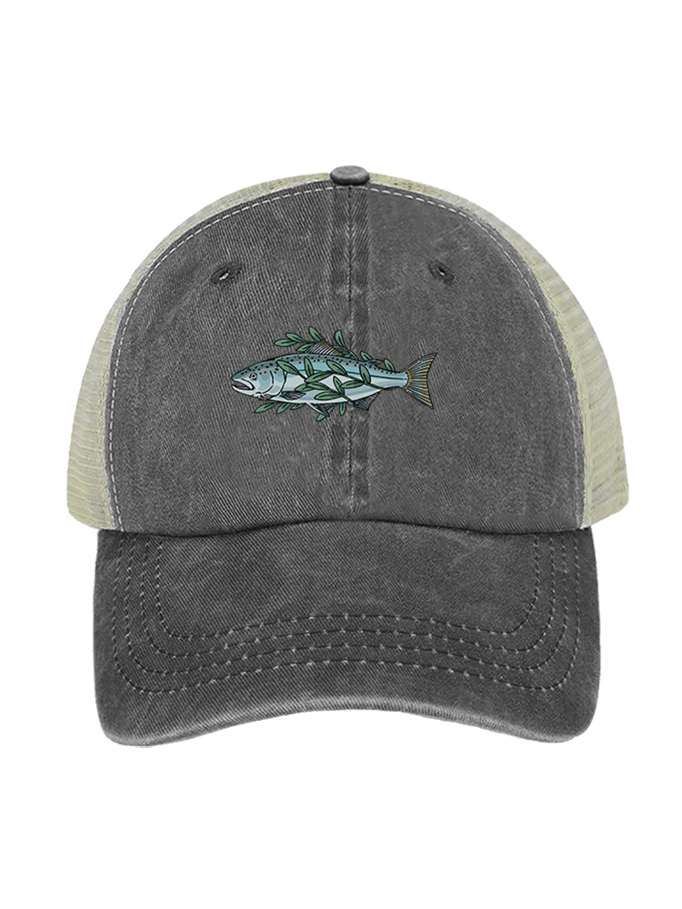 Superior Fly Quest Unisex Vintage Washed Meshback Hat