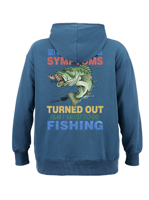 Fishing Is the Cure Classic Hoodie