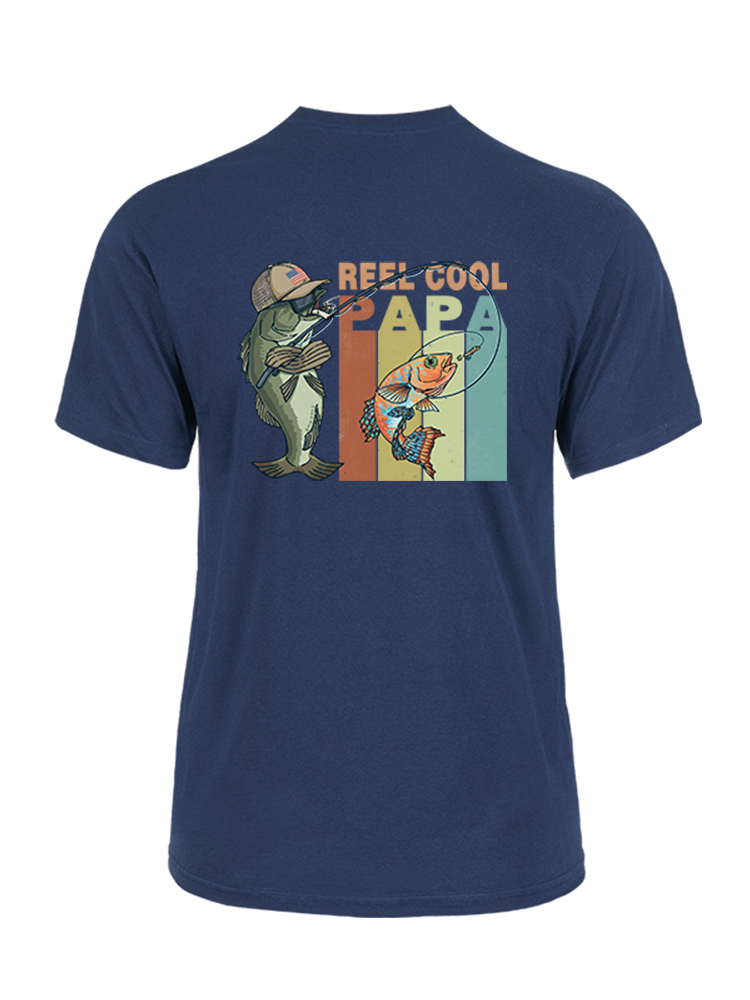 Reel Cool Papa Unisex Cotton Tee