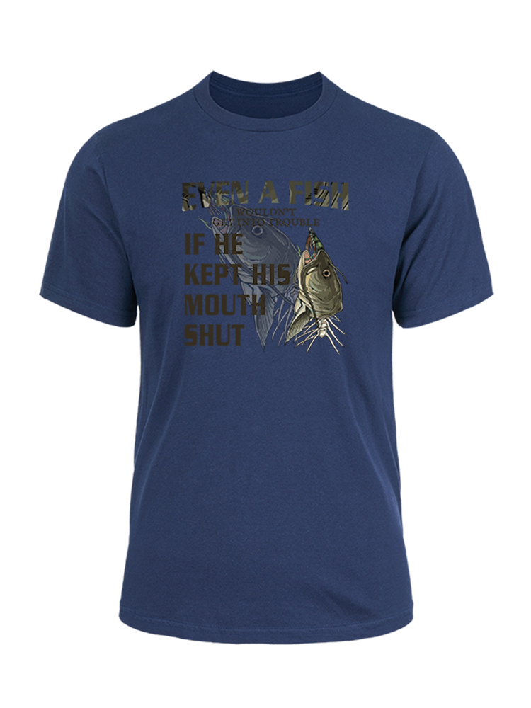 Silent Wisdom Catfish's Lesson Unisex Cotton Tee