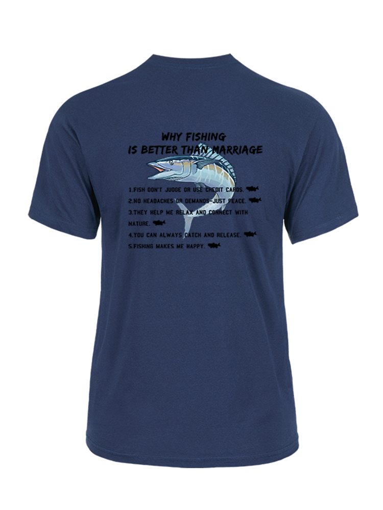 The Angler's Truth Unisex Cotton Tee