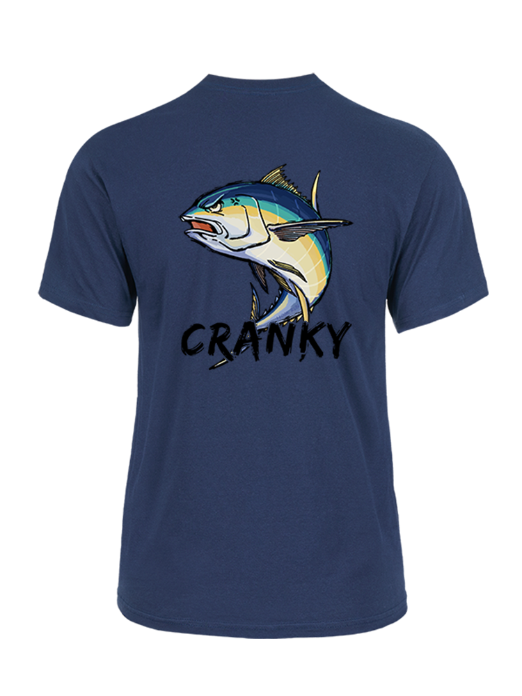 Ocean's Feisty Cranky Tuna Unisex Cotton Tee