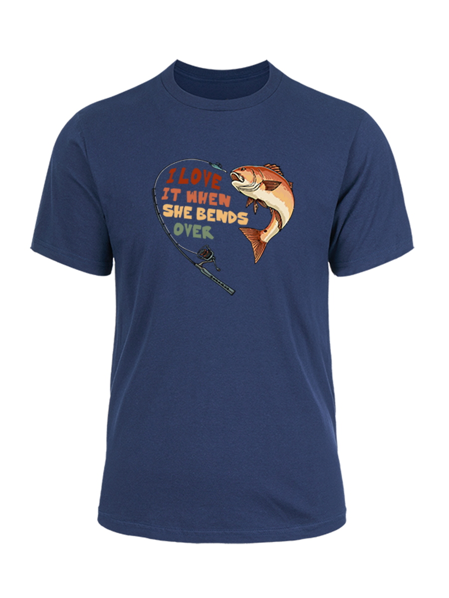 Redfish Rhythm Bend to Love Unisex Cotton Tee