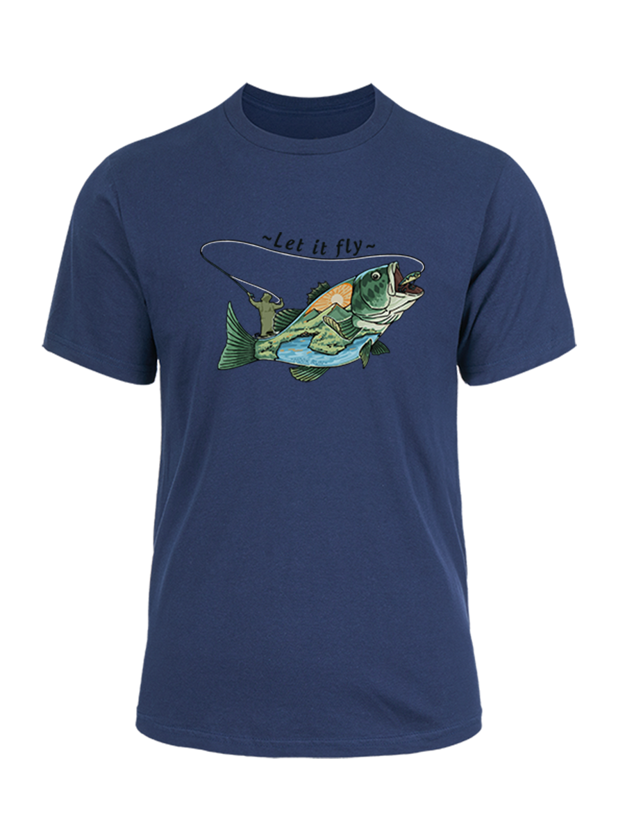 Let It Fly to Freedom Unisex Cotton Tee