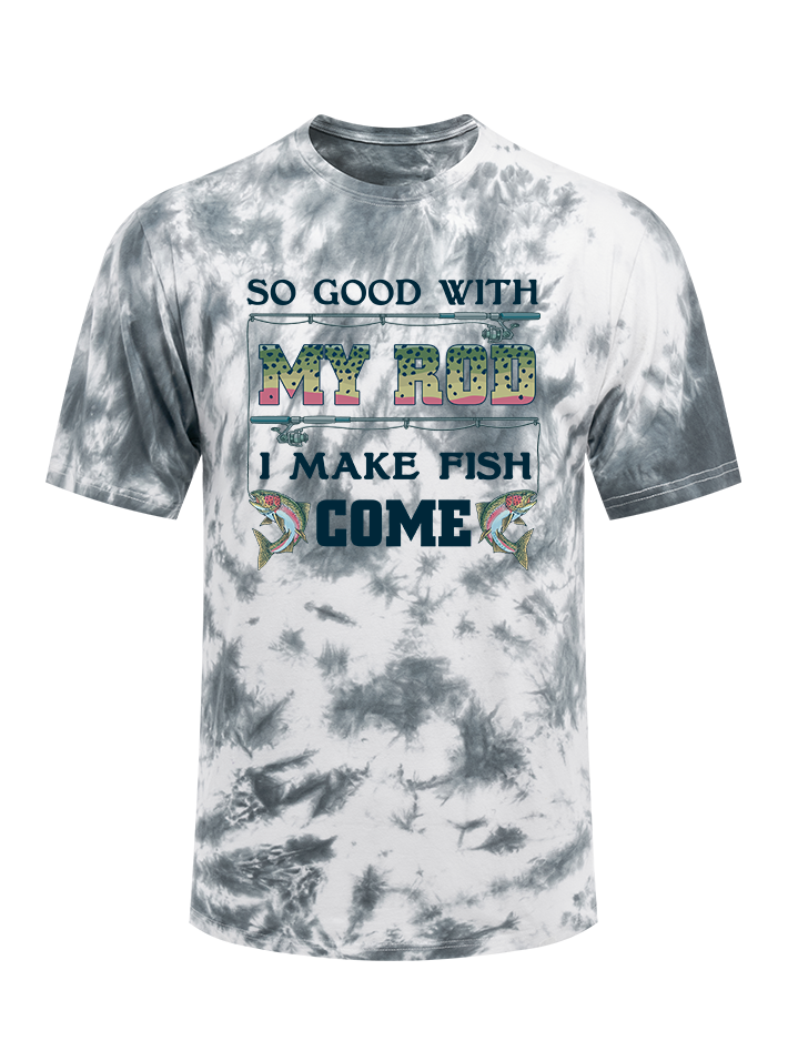Reel Mastery and Trout Tie Dye Tee