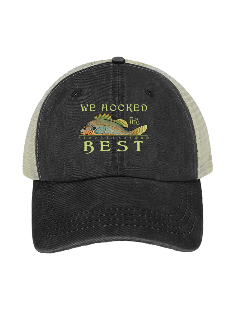 Measure of the Catch Unisex Vintage Washed Meshback Hat