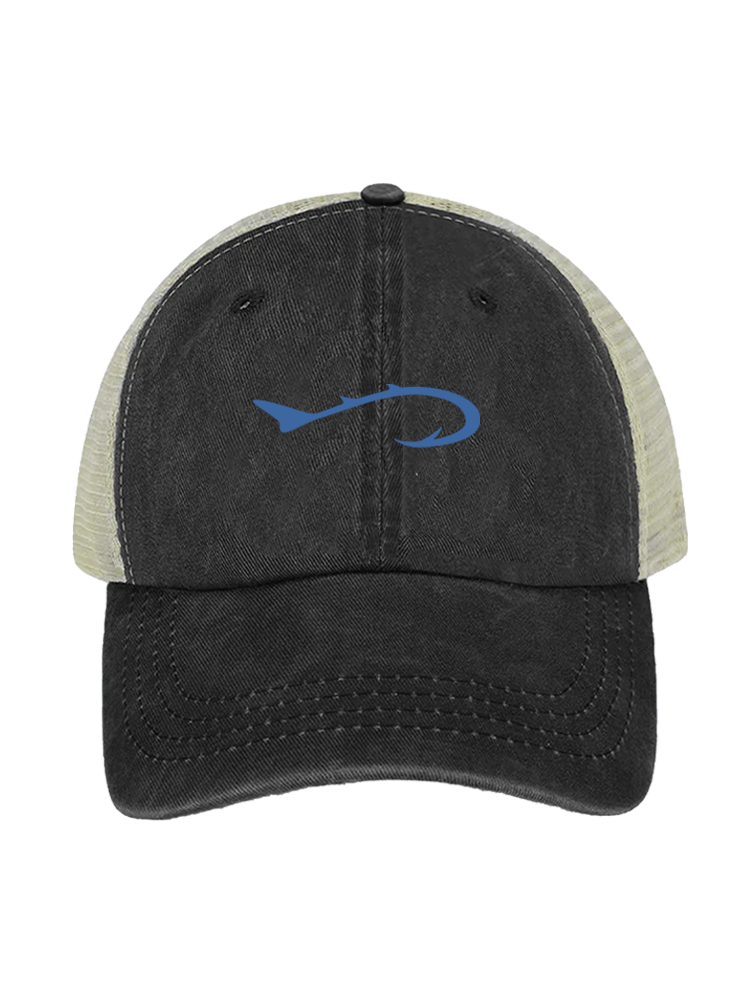 Hookrun Unisex Vintage Washed Meshback Hat