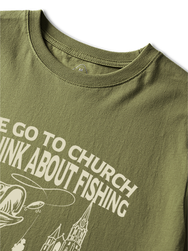 Faith & Fishing Reflective Moments Unisex Classic Cotton Tee