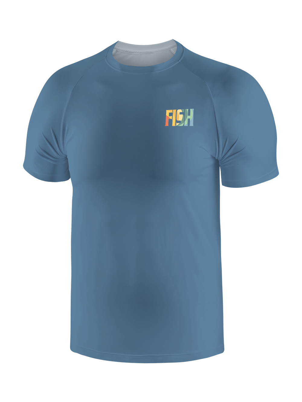 Fish Dad's Rainbow Catch UPF Tee
