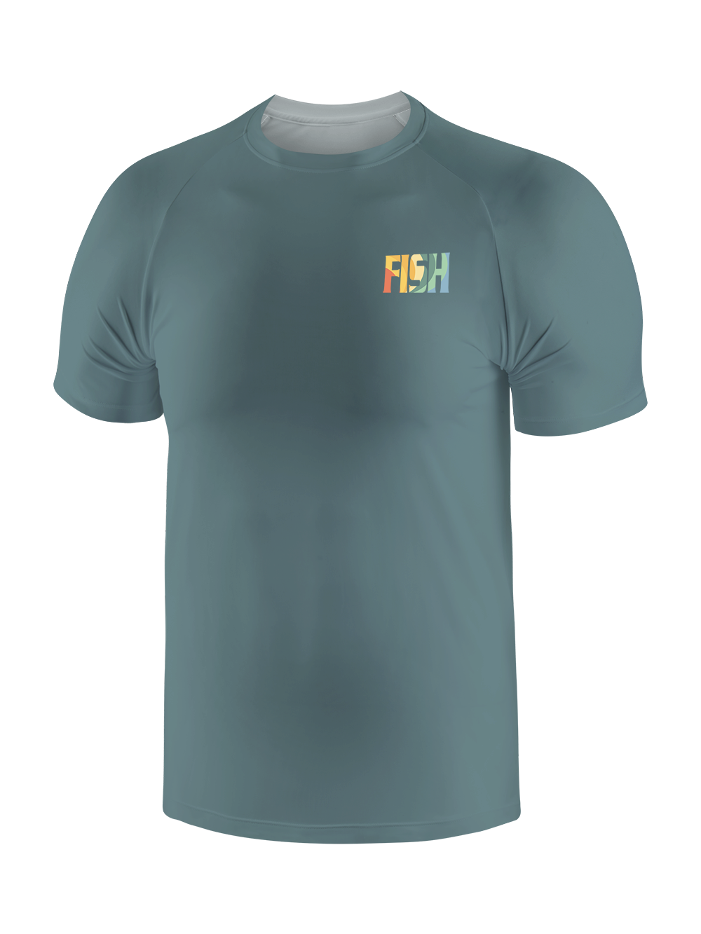 Fish Dad's Rainbow Catch UPF Tee