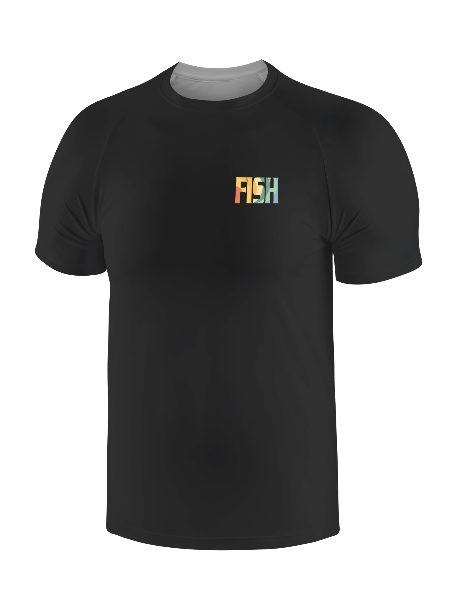 Fish Dad's Rainbow Catch UPF Tee