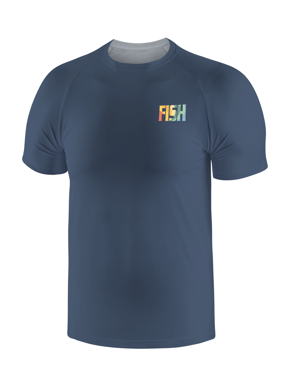 Fish Dad's Rainbow Catch UPF Tee