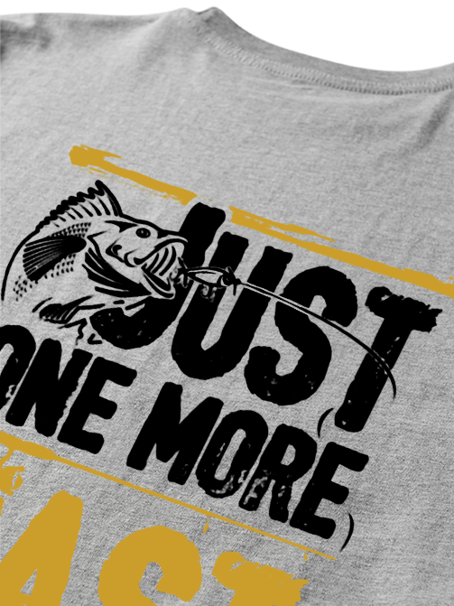 Just One More Cast Fishing Unisex Classic Cotton Tee