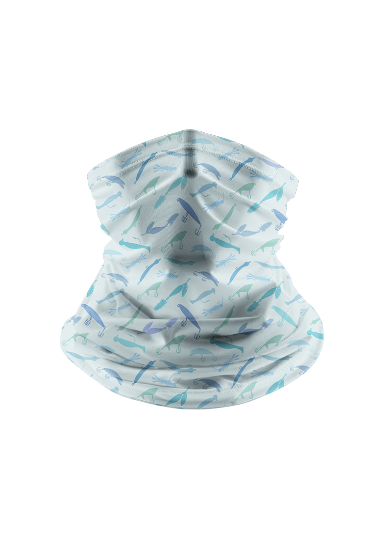 Lure Collection Full Print Sun Protection Neck Gaiter