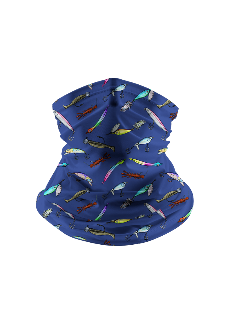 Lure Collection Full Print Sun Protection Neck Gaiter