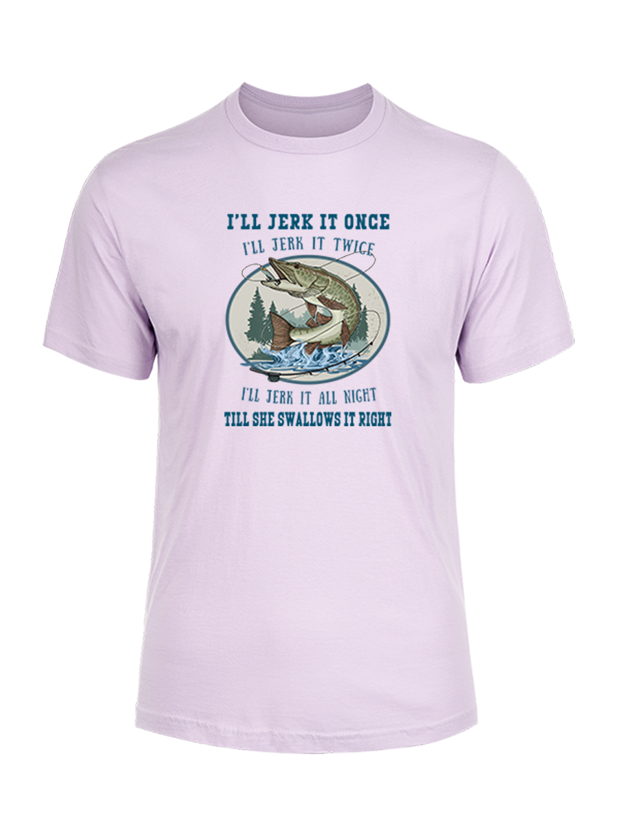 Muskie Madness Jerk and Reel Unisex Cotton Tee