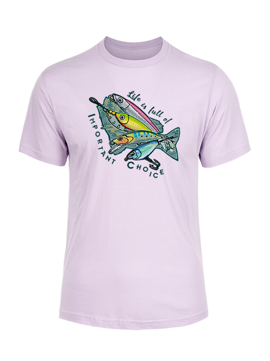 Clear Lake Bass Lures Unisex Cotton Tee