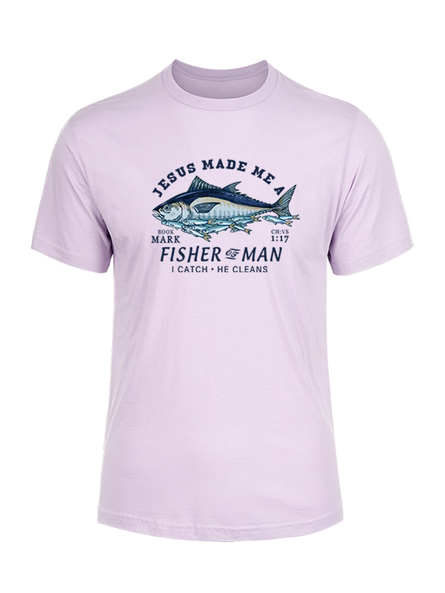 Matthew 4:29 God's Capture Unisex Cotton Tee